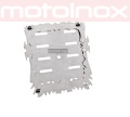 FRAME 2.1 Nierdzewna ramka tablicy rejestracyjnej na motor MOTOINOX.PL