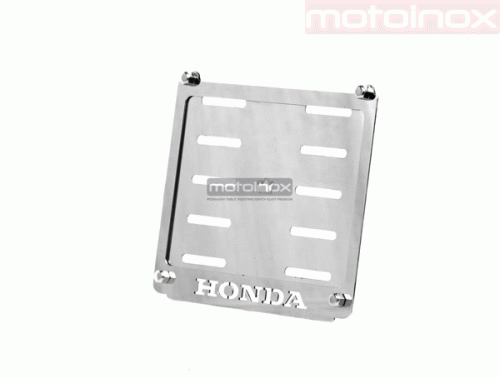 HONDA Ramki i podkładki do tablic rejestracyjnych na motor ze stali nierdzewnej MOTOINOX.PL
