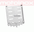 BAT SMILE 1.1 Nierdzewna ramka tablicy rejestracyjnej na motor PREMIUM