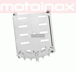 BAT SMILE 1.1 Ramka na tablice motocyklowe ze stali nierdzewnej z dużą zw. chromu i niklu - PREMIUM