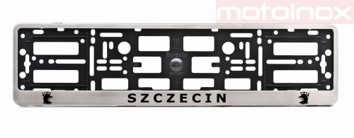 Szczecin ramki do tablic rejestracyjnych z podkładką