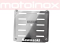 KAWASAKI Ramka pod tablice rejestracyjną na motocykl ze stali nierdzewnej