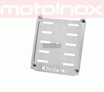 KAWASAKI 1.1 Ramka pod tablice rejestracyjne ze stali nierdzewnej