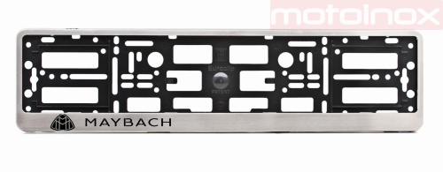 Ramka na tablice rejestracyjne MAYBACH ze stali nierdzewnej 