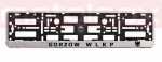 Gorzów WLKP ramki pod tablice rejestracyjne ze stali nierdzewnej 