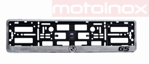 BMW RS ramka pod tablice rejestracyjne ze stali nierdzewnej  