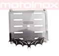 Nierdzewna ramka tablicy rejestracyjnej na motor BAT SMILE 1.1- MOTOINOX.PL