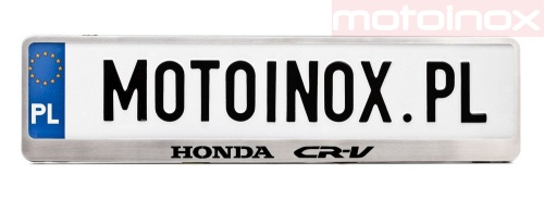 HONDA CRV - MOTOINOX ramka na tablice rejestracyjne