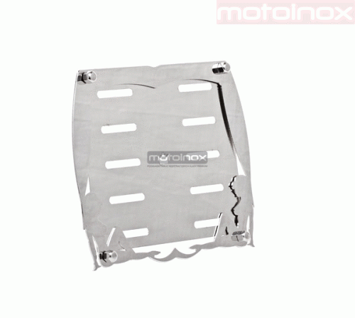 LADIES 2.1 Nierdzewna ramka tablicy rejestracyjnej na motor PREMIUM