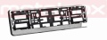 Ramka na tablice rejestracyjne samochodowe ze stali nierdzewnej  - indywidualny projekt