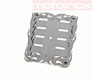 FRAME 4.1 Ramka na tablice motocyklowe ze stali nierdzewnej z dużą zw. chromu i niklu - PREMIUM