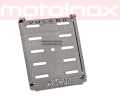 Nierdzewne ramki pod tablice rejestracyjne na motor POLAND ARTHUR - MOTOINOX.PL