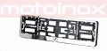 BMW ramki pod tablice rejestracyjne stal i chrom 