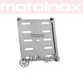 STAR RIDE Nierdzewna ramka tablicy rejestracyjnej na motor MOTOINOX