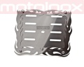Nierdzewna ramka tablicy rejestracyjnej na motor FRAME 4.1 - MOTOINOX.PL