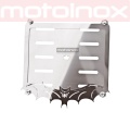 Ramka tablicy rejestracyjnej na motor ze stali nierdzewnej BAT SMILE 1.1- MOTOINOX.PL