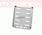SUZUKI 1.1 Ramka pod tablice rejestracyjne ze stali nierdzewnej