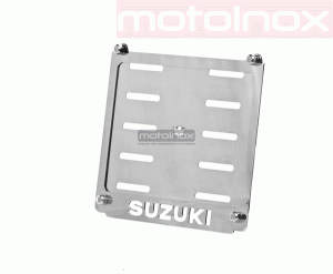 SUZUKI 1.1 Ramka pod tablice rejestracyjne ze stali nierdzewnej