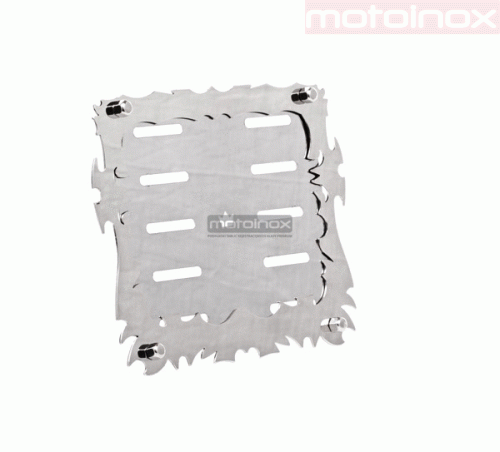 FRAME 2.1 Nierdzewna ramka tablicy rejestracyjnej na motor PREMIUM