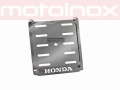HONDA Ramka + podkładka + śróby  do tablic rejestracyjnych na motor ze stali nierdzewnej MOTOINOX.PL