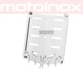 Nierdzewna ramka do tablicy rejestracyjnej na motor BAT SMILE 1.1- MOTOINOX.PL