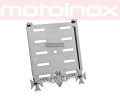 SKULL RIDE Nierdzewna motorowa ramka tablicy rejestracyjnej MOTOINOX