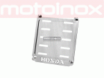 HONDA 1.1 Ramka / Tablica motocyklowa ze stali nierdzewnej - PREMIUM