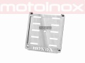 HONDA ramka i podkładka do tablic rejestracyjnych na motor ze stali nierdzewnej MOTOINOX.PL