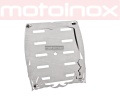 Nierdzewna ramka tablicy rejestracyjnej na motor LADIES 2.1 - MOTOINOX.PL