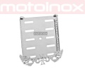 CHOPPER FOREVER 1.1 Nierdzewna ramka tablicy rejestracyjnej na motor MOTOINOX