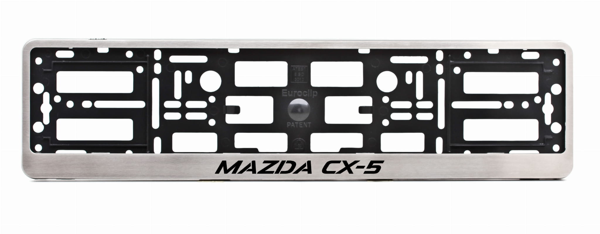 MAZDA CX-5 Ramka ze stali nierdzewnej do tablicy rejestracyjnej 